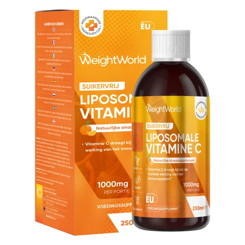 liposomale Vitamine C | 1000mg 250ml | vitamine c 1000 mg |25 porties | Liposomal