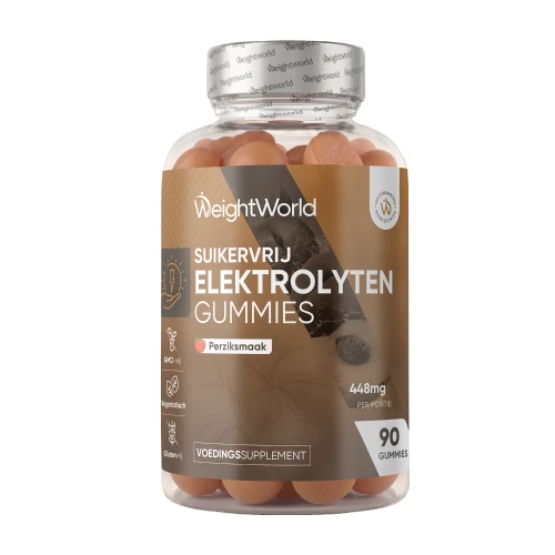 Elektrolyten Gummies - 448mg - 90 Suikervrije Gummies - WeightWorld