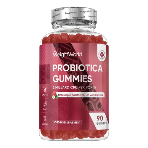 Probiotica Gummies - 2 miljard CFU - 90 Gummies - Probiotica - 45 dagen voorraad