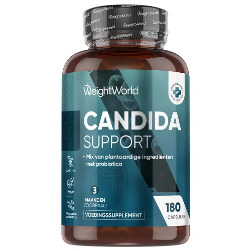 Candida Support - 180 Capsules - Probiotica - Voedingssupplement - 3 maanden voorraad