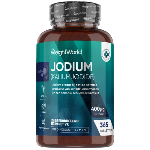 Jodium tabletten - 365 tabletten 400 μg