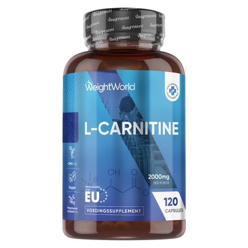L-carnitine - 2000 mg 120 capsules