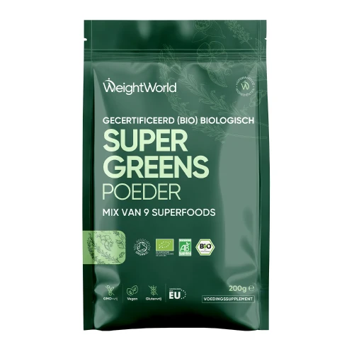 Greens poeder - 200g - 40 porties - superfoods