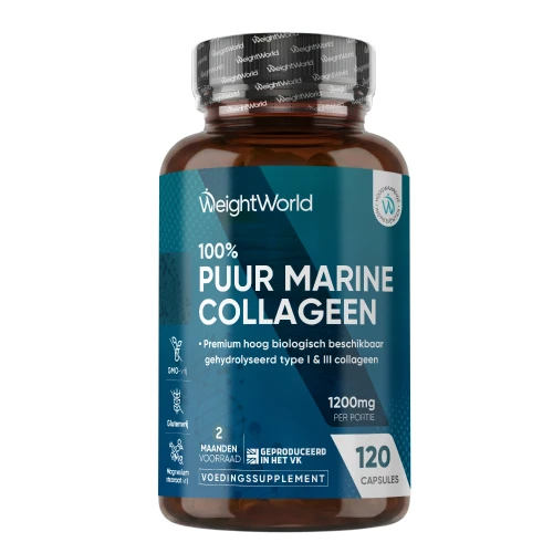 Vis collageen - 1170mg - 120 Capsules - gehydrolyseerd collageen