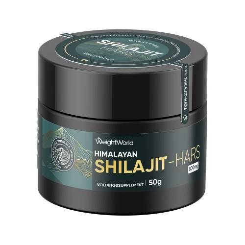 Shilajit Resin - 50 gram 800 mg - Shilajit hars - Rijk aan fulvinezuur