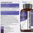 De ingrediëntenlijst van de haar tabletten 