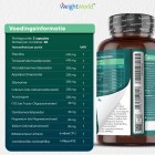 Ingrediëntenlijst, advies en gebruik van de detox pillen van WeightWorld