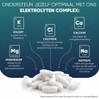De samenstelling van de veganistische elektrolyten tabletten van WeightWorld