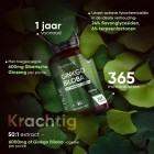 Kenmerken van de Ginkgo Biloba met Siberische ginseng tabletten van WeightWorld