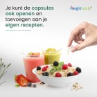Je kan een psyllium husk vezel supplement toevoegen aan je eigen recepten