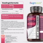 Dosering en ingrediënten in WeightWorld astaxanthine softgels 