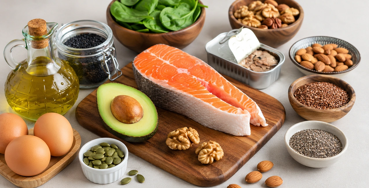 Voedsel met een hoge dosis omega 3 vetzuren